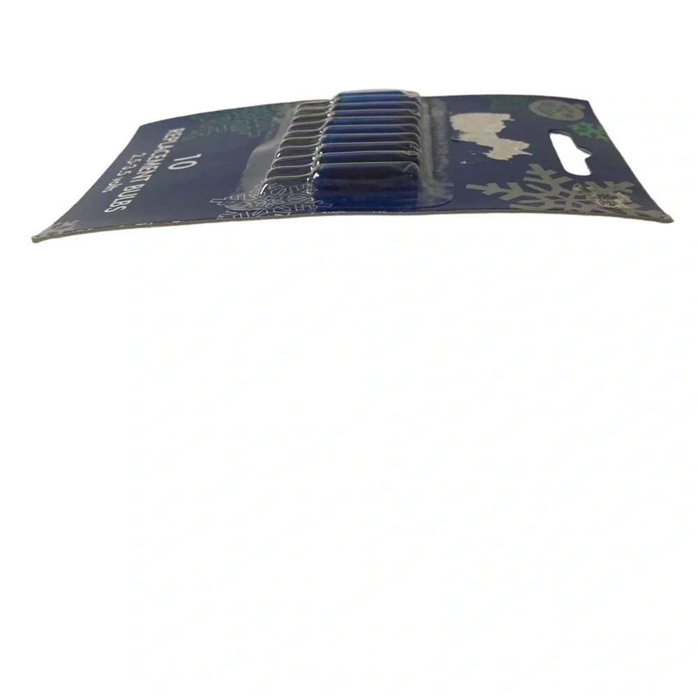 New 10 PK Trim A Home BLUE Mini Replacement Bulbs 2.5-3.5 volts. Kmart NOS
